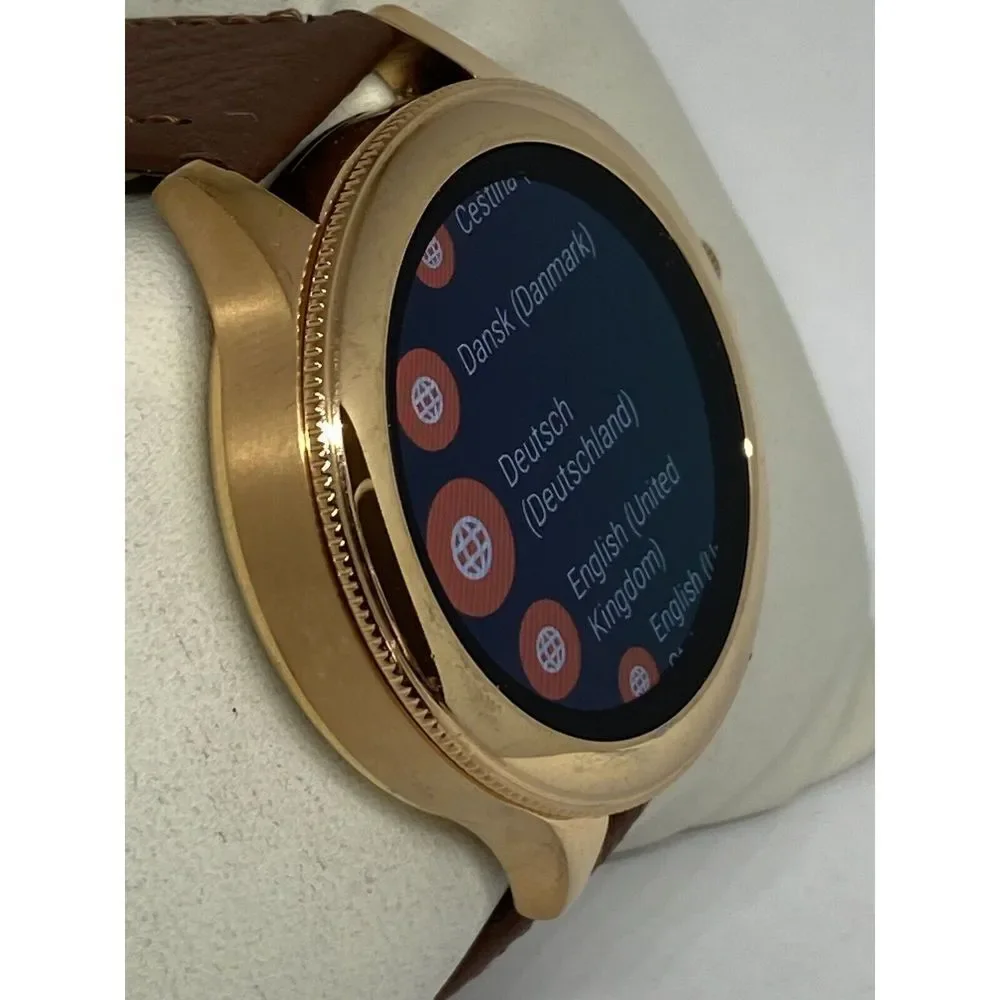 Fossil Gen 3 Authentic Genuine Smart Watch Custom Band FTW6005 DC755